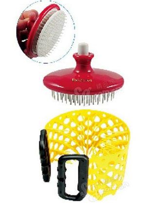 贝印头皮按摩器&黄金头剑山