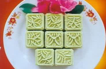 芝麻绿豆糕吃了不长包