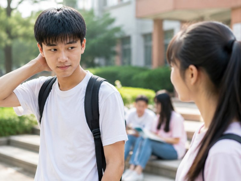 男孩青春期见到女生就紧张怎么缓解？试试这些方法