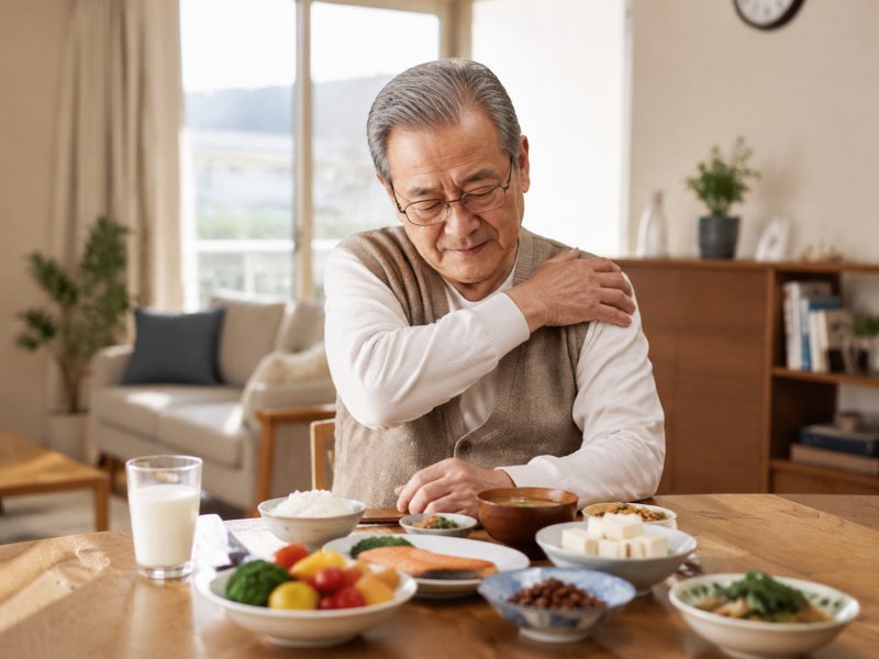 老人骨痛吃什么能缓解不适,日常饮食要不要忌口哪些发物?