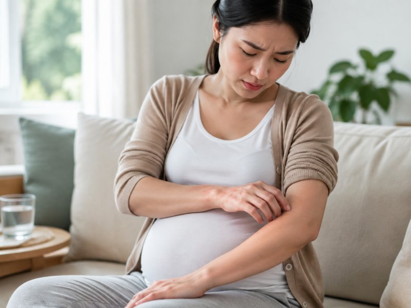 孕妇得了荨麻疹能不能用外用药膏,哪些止痒方法对胎儿更安全