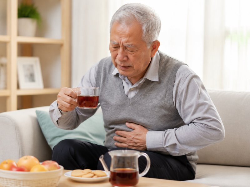 老人喝浓茶胃不舒服怎么护理？试试这3个方法