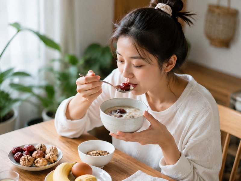 喝红枣桃仁粥会不会上火?瘦子想增肥怎么喝效果更好还不上火