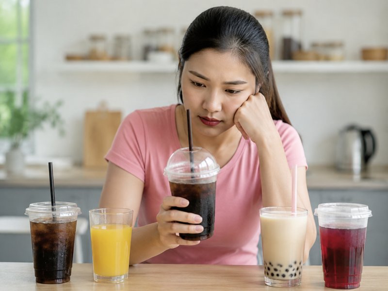 总是减不下来?要不要先检查一下你每天喝的饮料里有没有它们