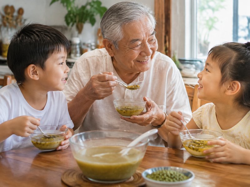 老人和小孩夏天要不要每天喝绿豆汤,喝多少合适?