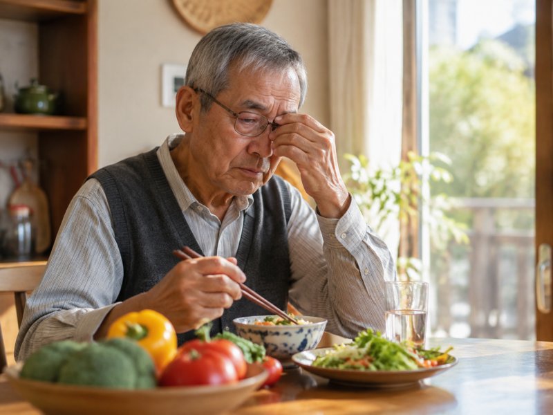 有眼病的老人,日常饮食要注意什么?大蒜、辣椒这些是否要忌口