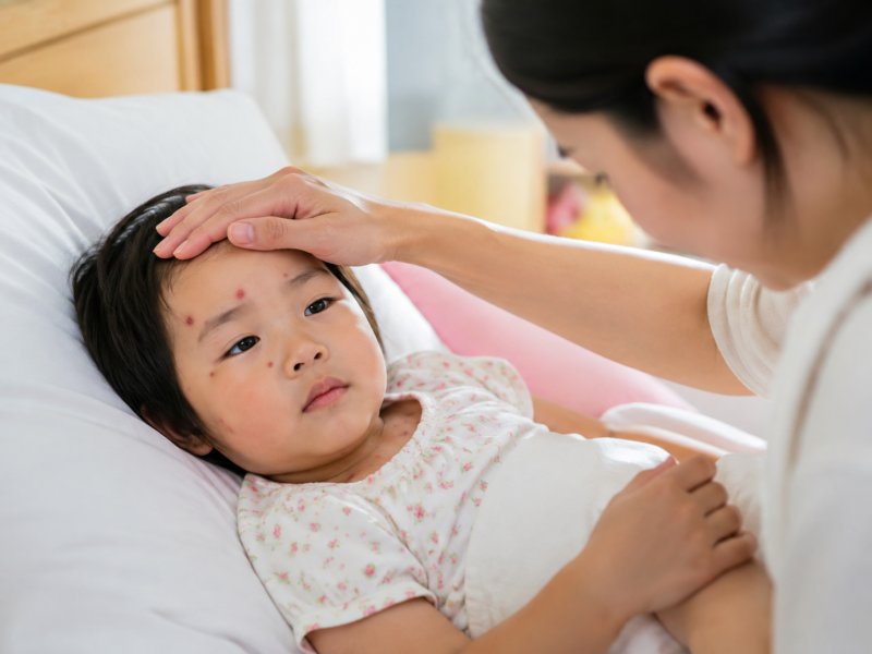 宝宝出水痘一般要多久才能好?了解病程和护理关键