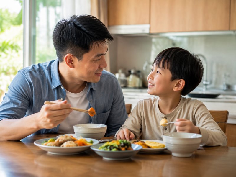 父亲每天陪孩子吃饭聊天，能不能预防孩子将来出现厌学情绪