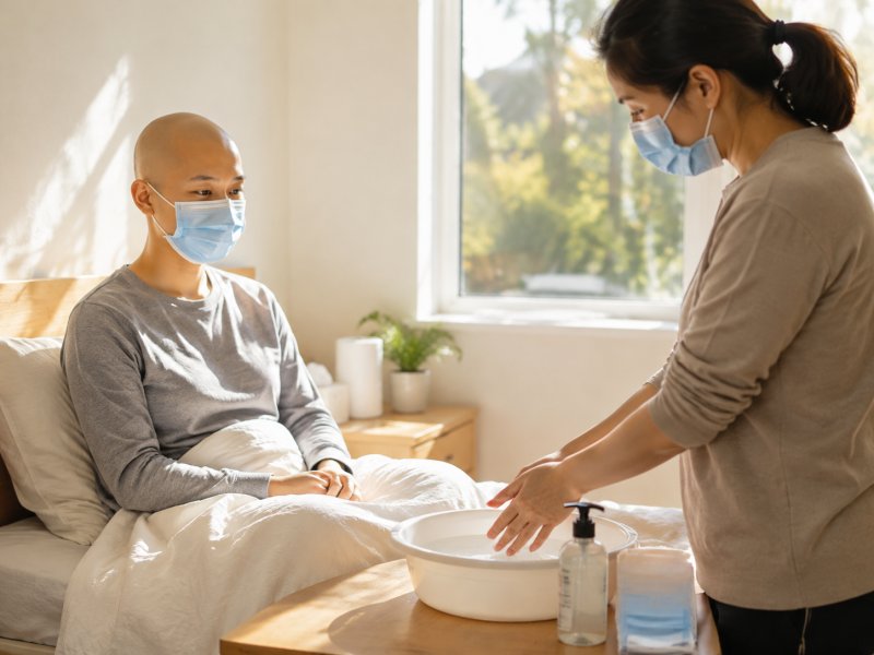 白血病患者在家护理时如何防止病毒交叉感染