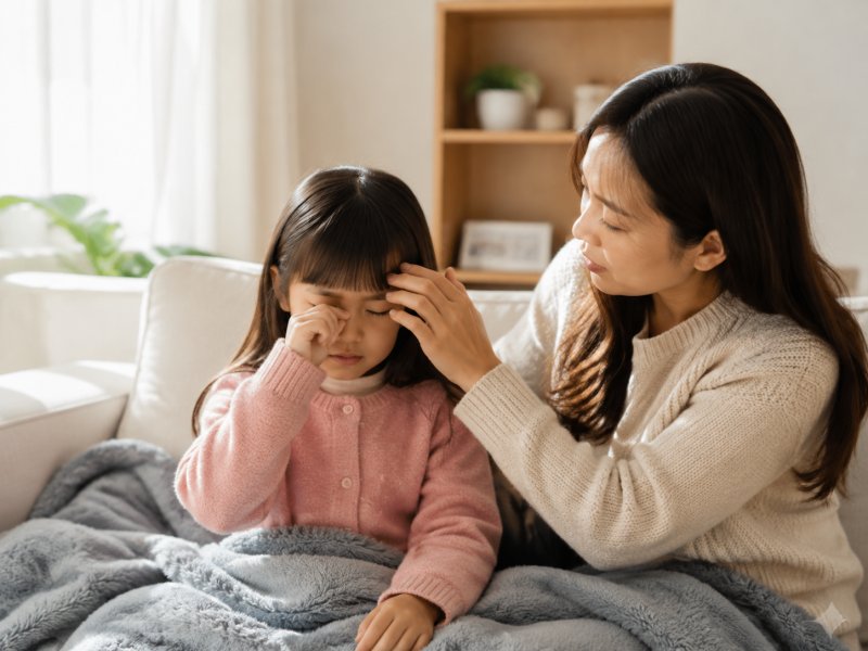 人群:孩子冬天总眨眼说眼睛干,要不要紧?该怎么护理?