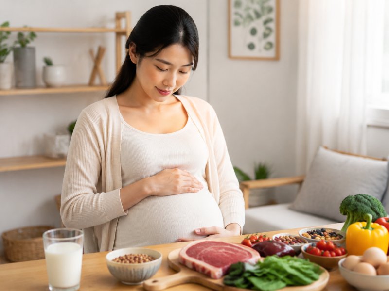 孕妇贫血会不会影响胎儿发育？日常饮食怎么调整