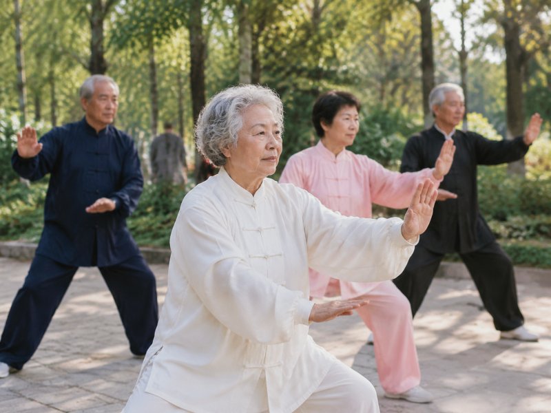 人群:中老年人腰腿痛,适不适合学太极拳?要注意什么?