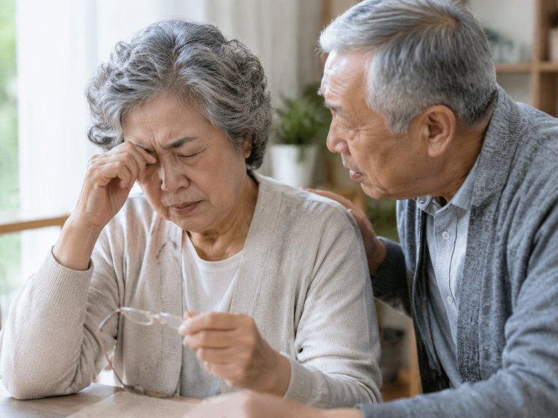 老年人视力突然下降是什么原因,要不要马上去医院