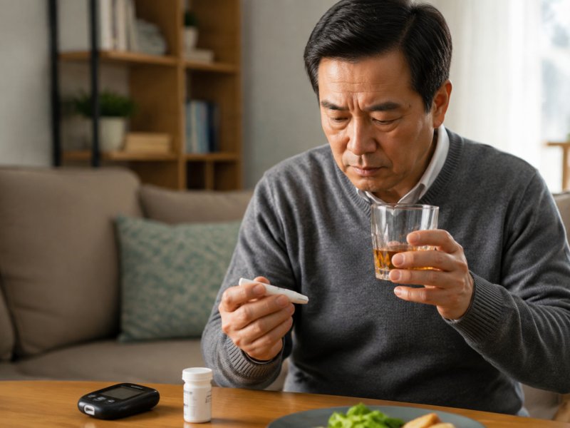 糖尿病患者喝酒后会不会出现低血糖?怎么判断和预防?