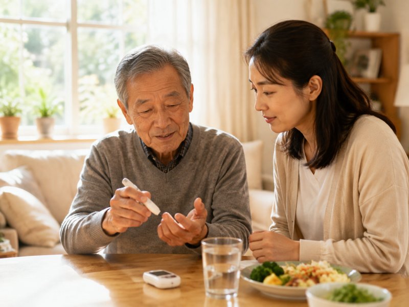 家里有糖尿病肾病患者,日常护理怎么做才能避免尿毒症
