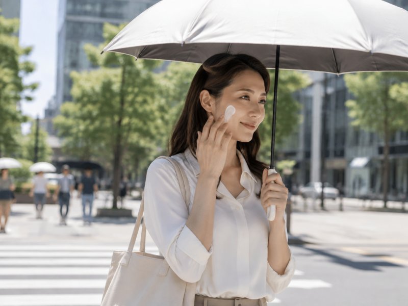上班通勤路上防晒霜涂多少才够?到公司后还需要补涂吗?
