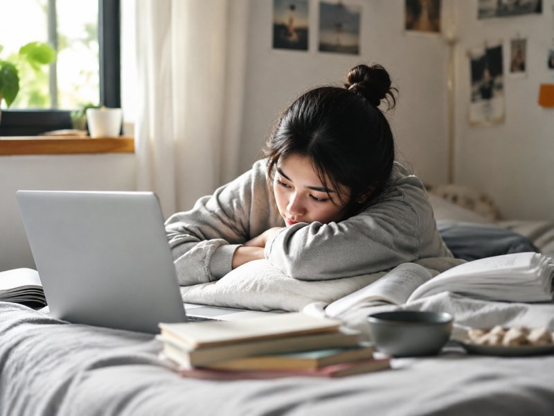 女大学生突然对什么都提不起兴趣变得很懒散,是什么原因该怎么帮?