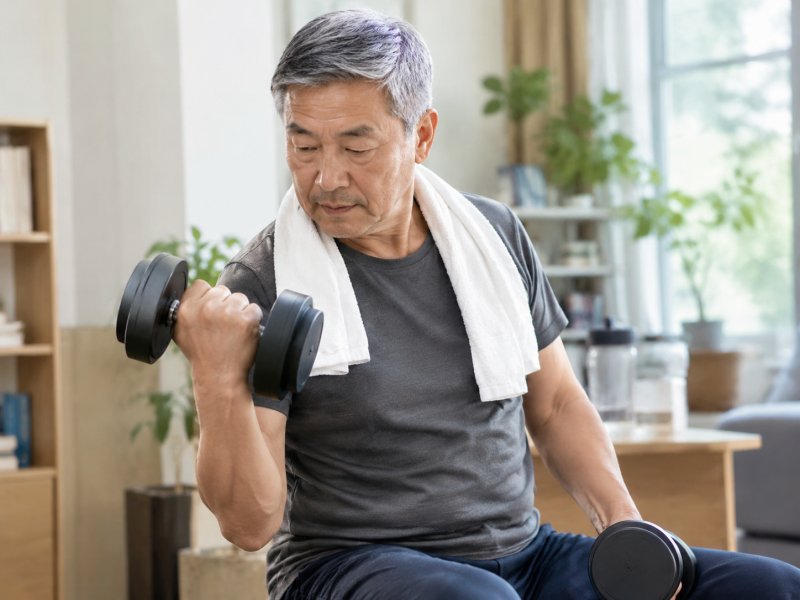 男性骨质疏松日常护理要注意什么?能不能进行力量训练?