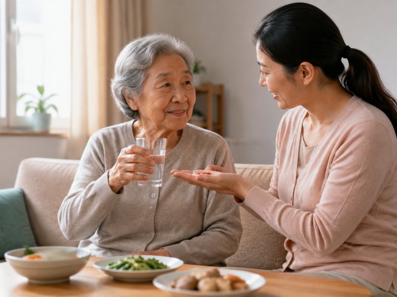 人群：“老人贫血要不要紧？子女该如何帮老人安全补血？”