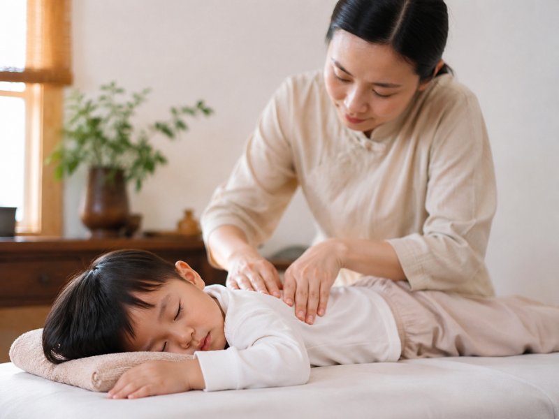 孩子咳嗽老不好,小儿按摩怎么配合护理才见效快?
