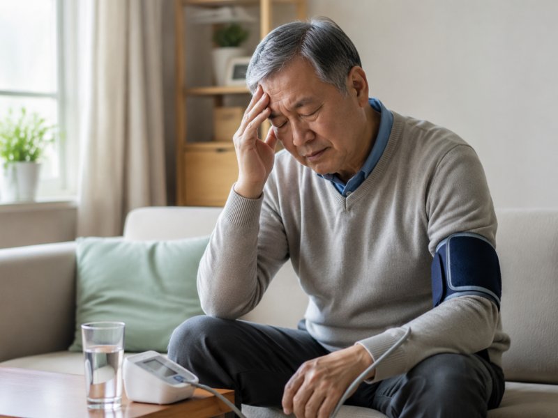 症状：比如“血压高到多少会出现头晕头痛？”（症状相关，包含“多少”）