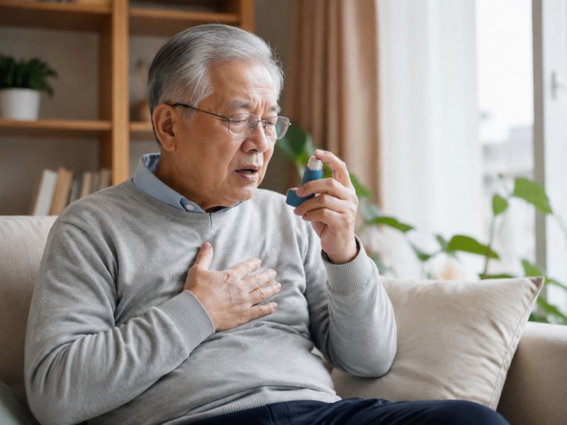 老年人得了哮喘是否比年轻人更危险，日常护理该注意什么