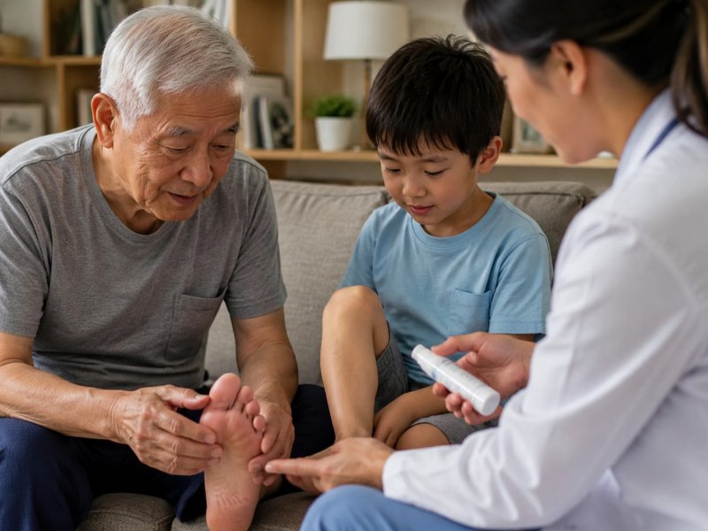 老人和小孩得了脚气,用药和成人有什么不同?要不要减量?