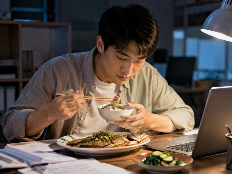 熬夜加班的瘦人吃鱼补身体，要不要避开哪些搭配禁忌