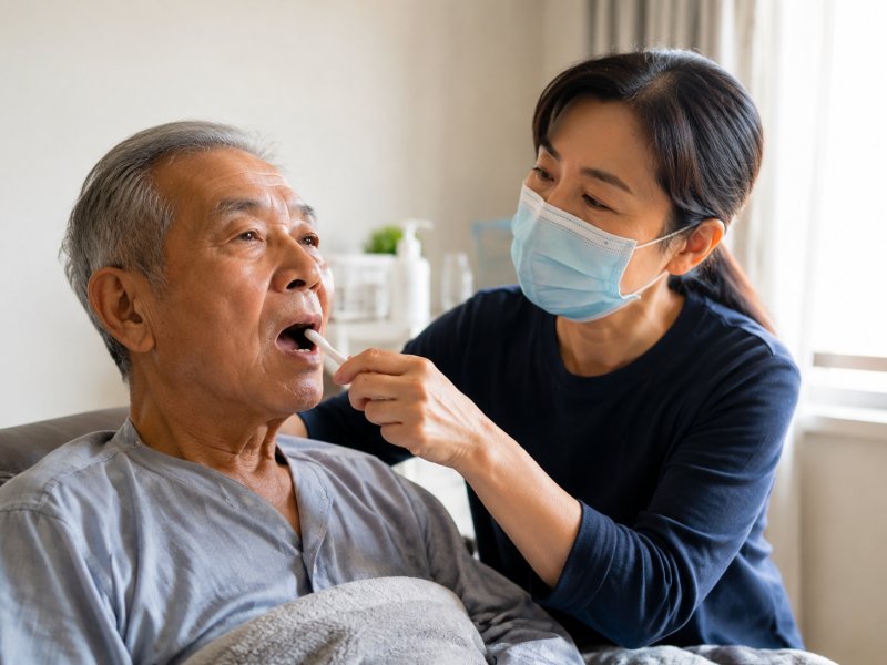 岁老人鼻咽癌化疗时牙齿护理要注意什么?会不会更严重