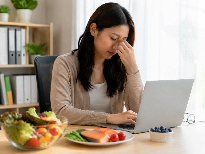 干眼症吃什么食物好?电脑族日常饮食中要不要补充Omega-3?