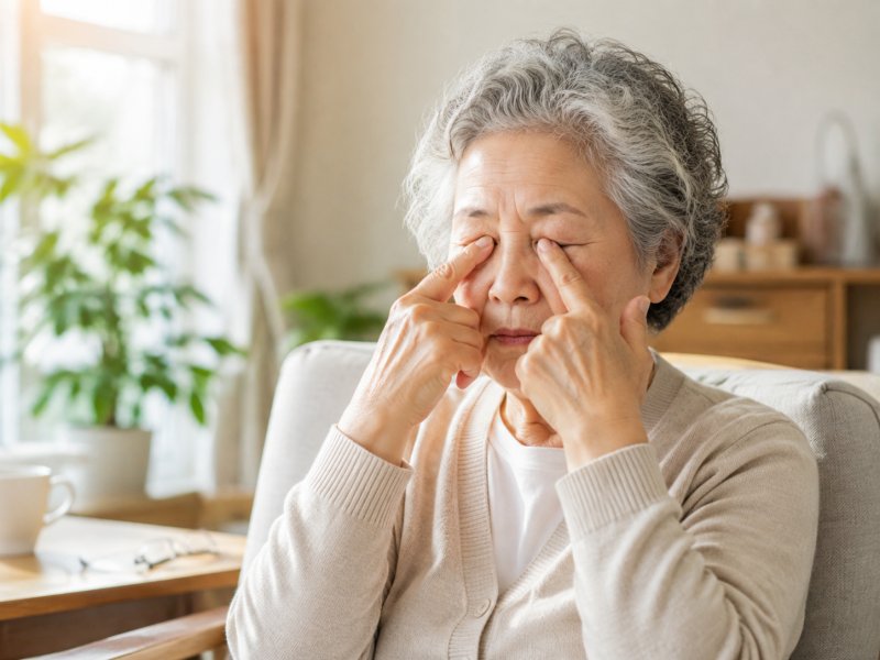 老人视力退化后日常护理要注意什么?能不能做眼保健操