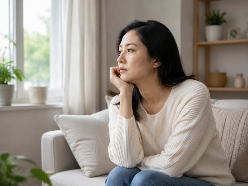 长期心情郁闷会不会导致乳腺增生？爱生闷气的女性该注意什么