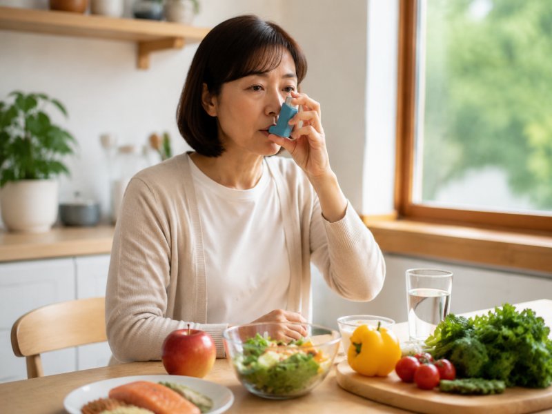 换季时哮喘容易加重，日常饮食该注意什么才能减少发作