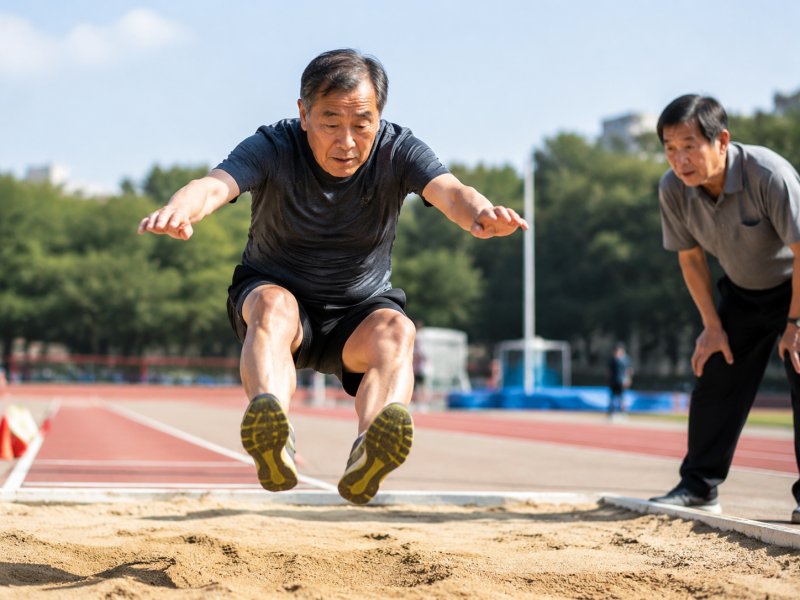 中老年人还能不能练跳远？安全跳远的注意事项和强度控制