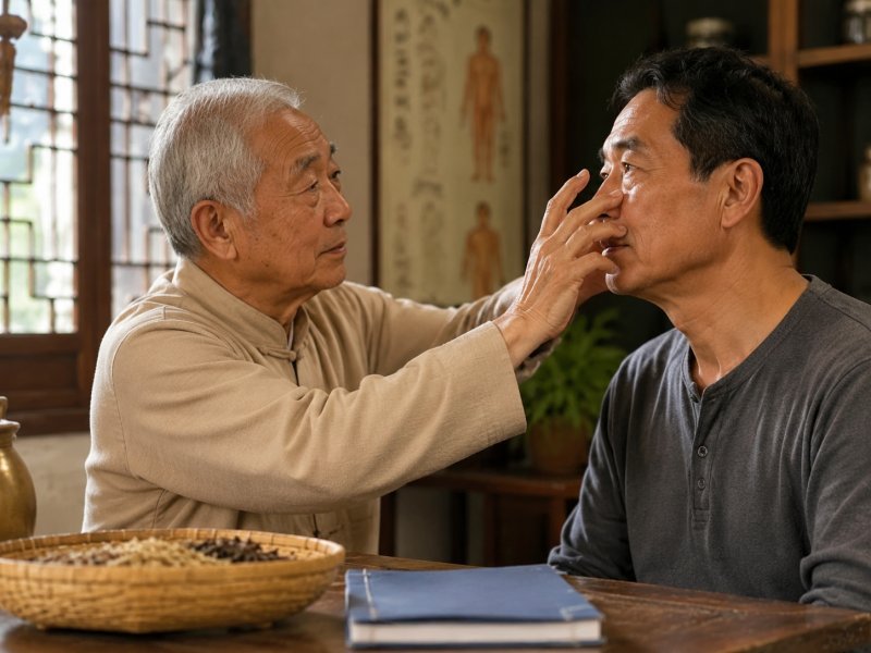 老人眼白浑浊发黄，是正常衰老还是肝胆湿热？多久需要去医院检查