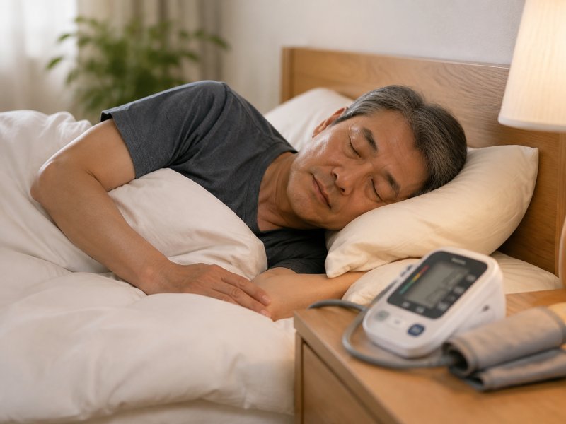 每天睡够7小时血压能降多少?睡眠时长和高血压风险的对照表