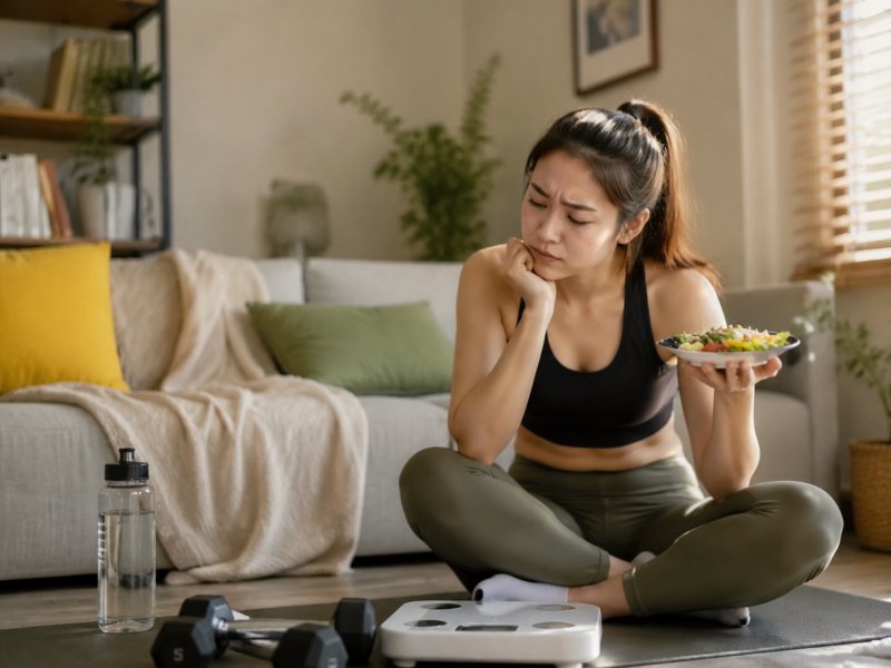 平台期体重一直不掉该怎么办，调整饮食和加大运动量哪个更优先
