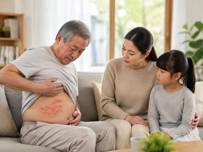 带状疱疹会不会传染给家人？日常接触要注意什么