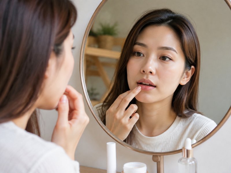 秋季嘴唇干裂起皮能不能用手撕?正确的护唇方法是什么?