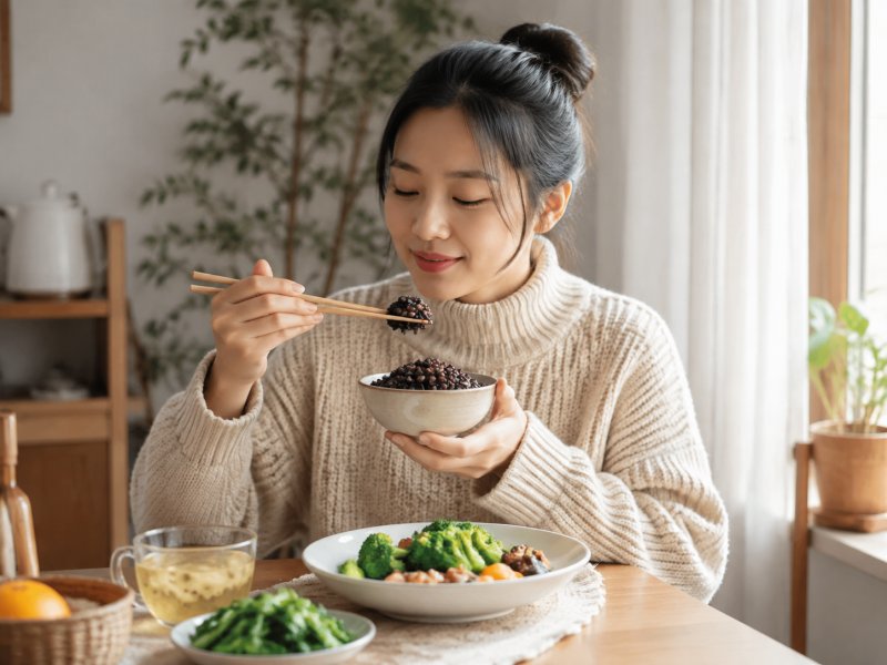 冬季减肥吃黑米，为什么有人越吃越胖？避开这三个常见误区