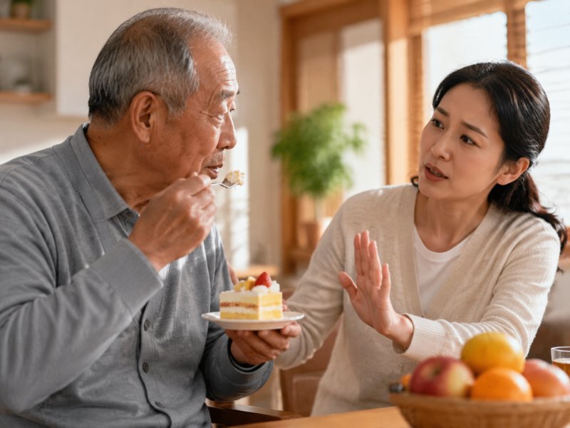 糖尿病老人嘴馋想吃糖怎么办？儿女该不该严格禁止