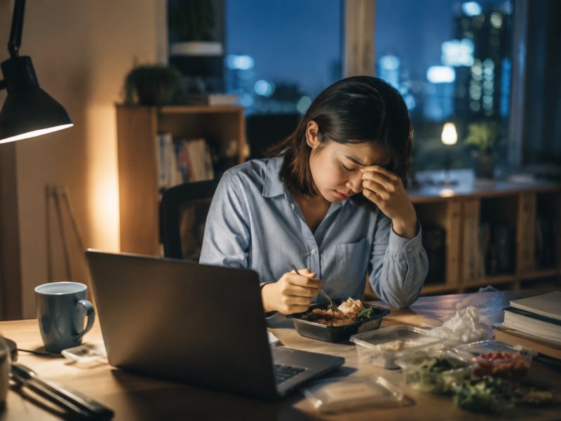 天天熬夜加班外卖不断，年轻人怎么从生活习惯上预防胃癌