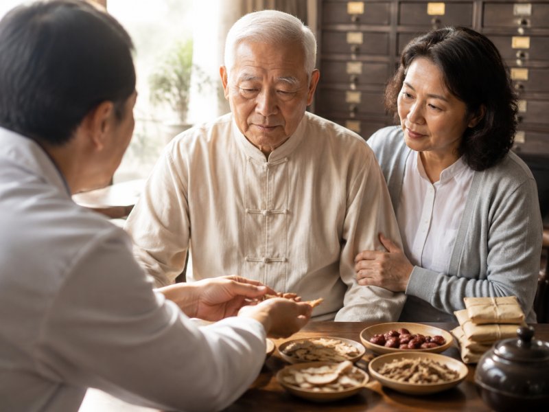 七八十岁的老人得癌症,还要不要吃中药?怎么避免伤身体?