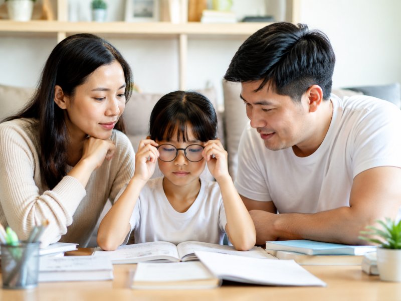 近视眼会不会遗传给孩子？家长近视度数高该怎么提前预防