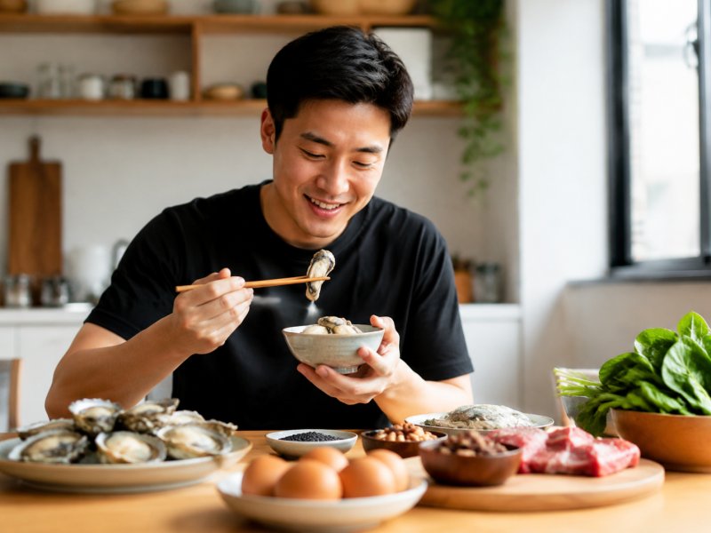 想增加精液量吃什么好?这5类食物对少精男性特别友好