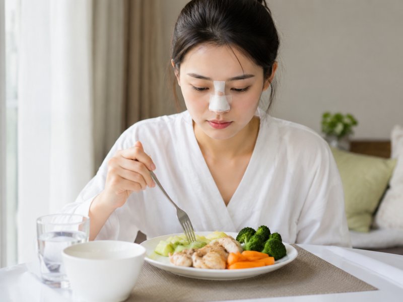 鼻尖鼻翼整形术后吃什么消肿快，鼻痂清理和伤口护理要不要去医院？