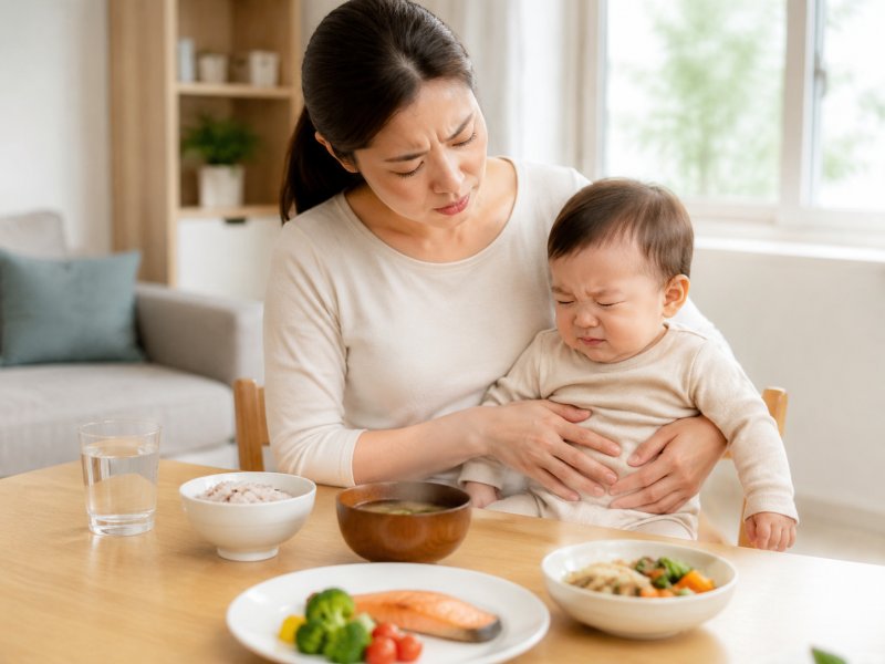 宝宝喝了巧克力奶之后肚子胀气怎么办？日常饮食护理要记牢