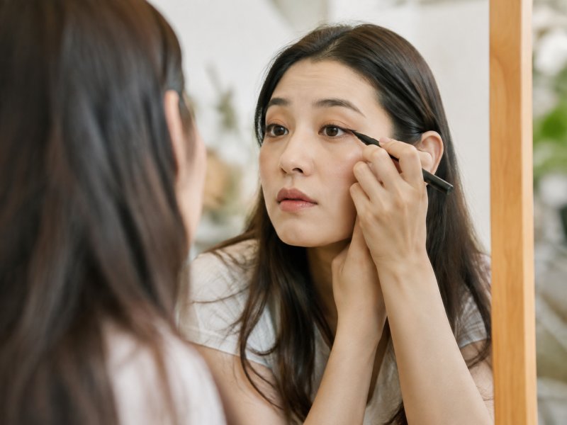 天天画眼线会不会让眼皮变松?眼科医生提醒你注意这几点