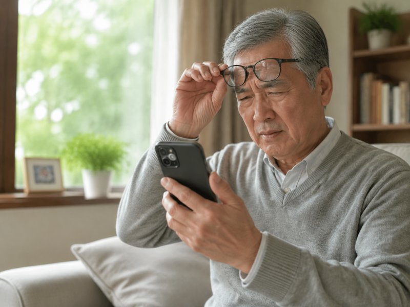 白内障初期看东西模糊怎么办？这4个症状帮你判断要不要就医