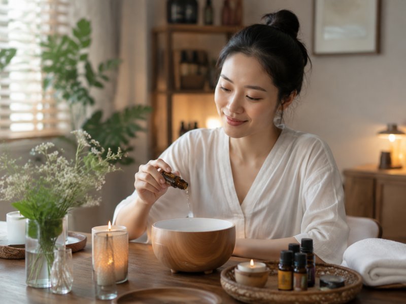 在家做香薰护理需要什么工具？步骤如何安排才有效